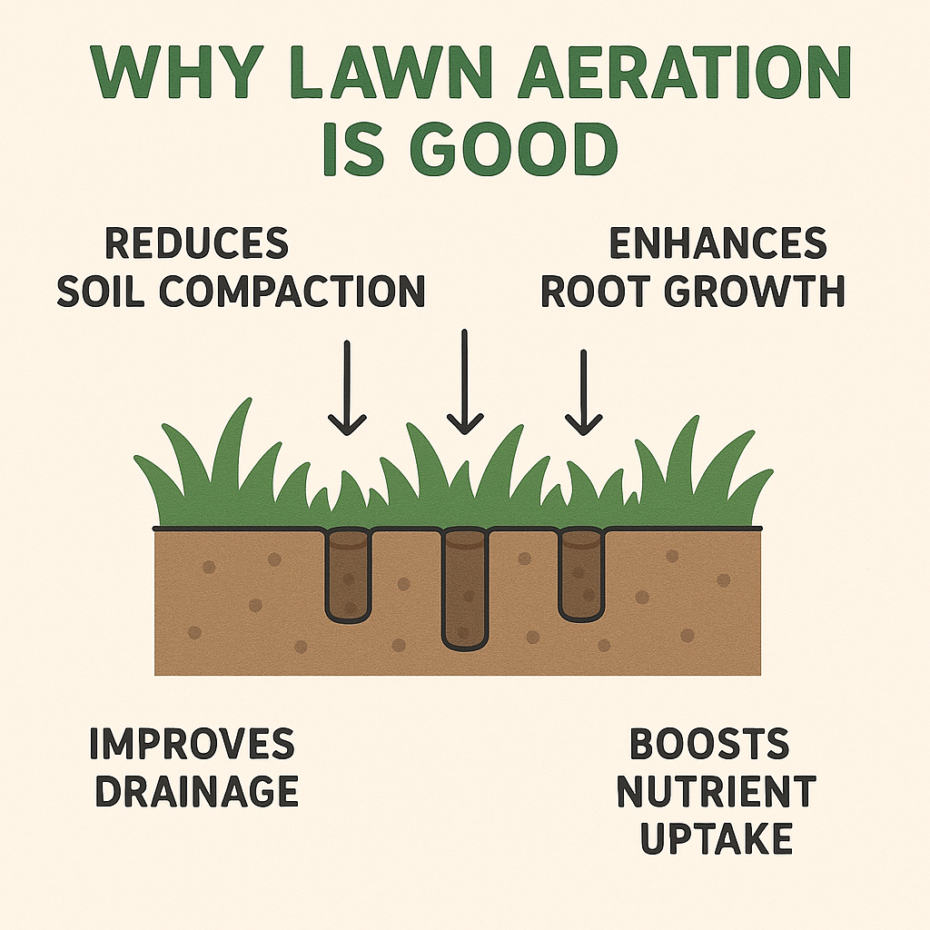 Why lawn aeration is good