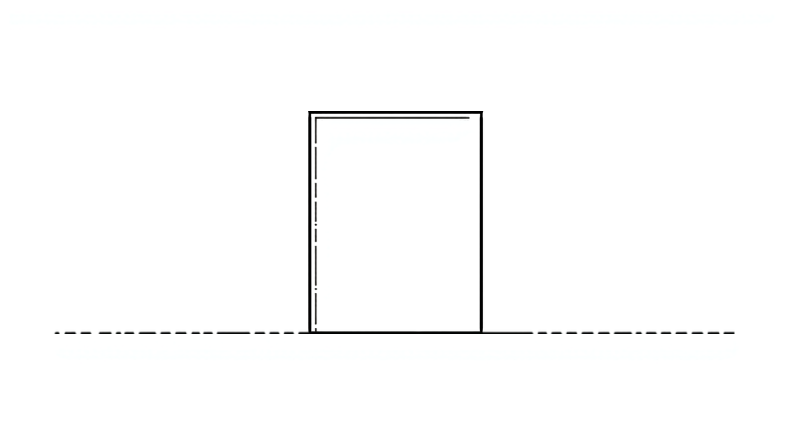 Line-art illustration of two figures staged on opposite sides of a doorway, showing the physical blocking behind the roommate confrontation skit idea